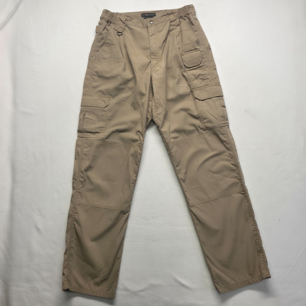 5.11 Tactical Men's Beige Ripstop Cargo Utility Pants Size 30X33
